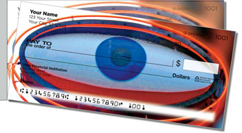Eyes for Art Side Tear Personalized Checks