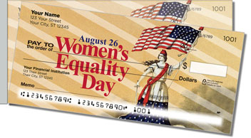 Women's Equality Side Tear Theme Checks