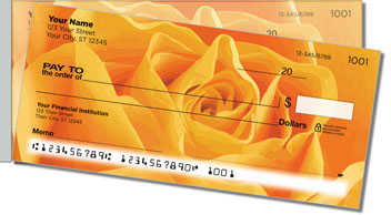 Rosebud Side Tear Design Checks