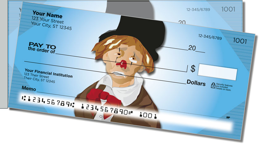 Hobo Clown Side Tear Checks