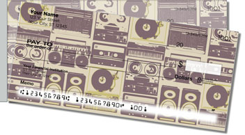 Vintage Music Side Tear Design Checks
