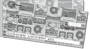 Vintage Music Side Tear Theme Checks