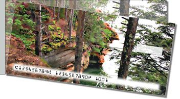 Sea Cave Side Tear Personalized Checks