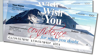 Wish for You Side Tear Design Checks