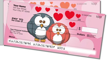 Cartoon Owl Side Tear Design Checks