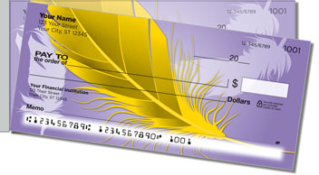 Fancy Feather Side Tear Theme Checks