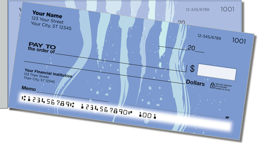 Icicle Side Tear Personal Checks