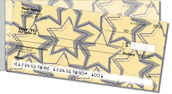 Star Pattern Side Tear Theme Checks