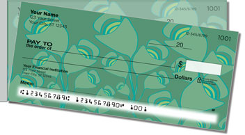 Green Bouquet Side Tear Theme Checks