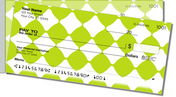 Bright Bead Side Tear Personalized Checks
