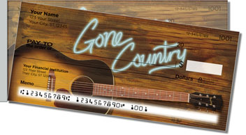 Gone Country Side Tear Theme Checks