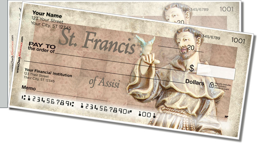 Christian Saint Side Tear Checks