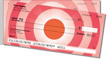 Bullseye Side Tear Personalized Checks