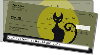 Kitty Noir Side Tear Theme Checks