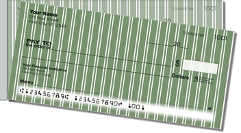 Pinstripe Side Tear Personalized Checks