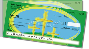 Christian Cross Side Tear Theme Checks