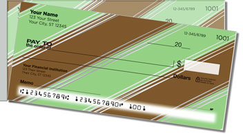 Candy Stripe Side Tear Design Checks