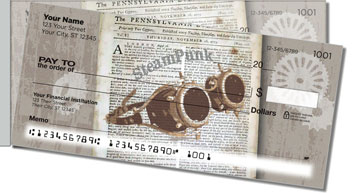 Steampunk Side Tear Design Checks
