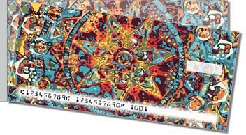 Ornamental Star Side Tear Design Checks
