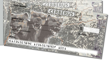 Mythical Creature Side Tear Personalized Checks