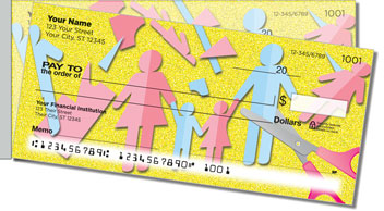 Paper Cutout Side Tear Design Checks