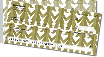 Paper Cutout Side Tear Theme Checks