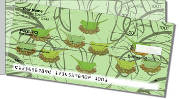 Bird Nest Side Tear Personalized Checks