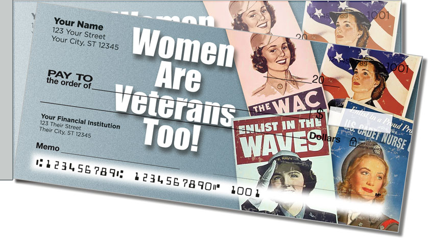 Woman Veteran Side Tear Checks