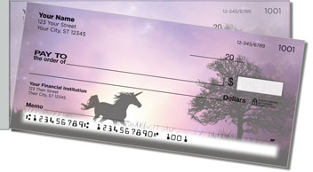 Proud Unicorn Side Tear Design Checks