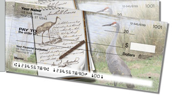 Audubon Sketch Side Tear Theme Checks