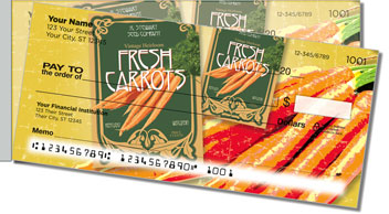 Vintage Seed Packet Side Tear Design Checks