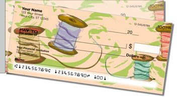 Sewing Notion Side Tear Theme Checks