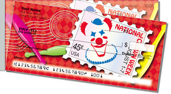 National Clown Week Side Tear Theme Checks