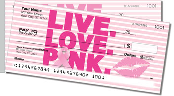 Power of Pink Side Tear Design Checks