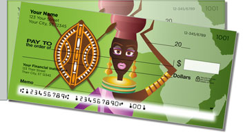 Maasai Tribe Side Tear Theme Checks