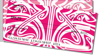 Art Nouveau Pattern Side Tear Theme Checks