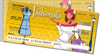 Fabulous Fashionista Side Tear Personalized Checks