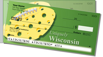 Uniquely Wisconsin Side Tear Personalized Checks