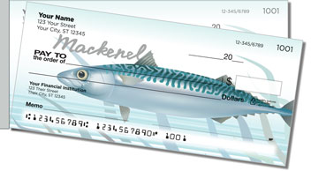 Ocean Fish Side Tear Personalized Checks
