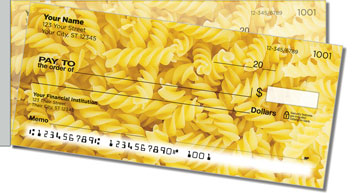 Pasta Side Tear Design Checks