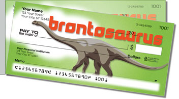 Dinosaur Species Side Tear Theme Checks