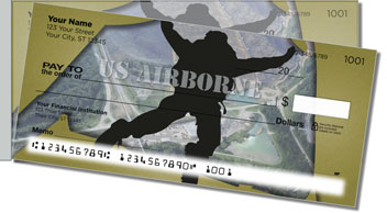 U.S. Airborne Side Tear Personalized Checks