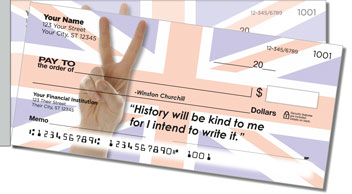 Winston Churchill Side Tear Design Checks