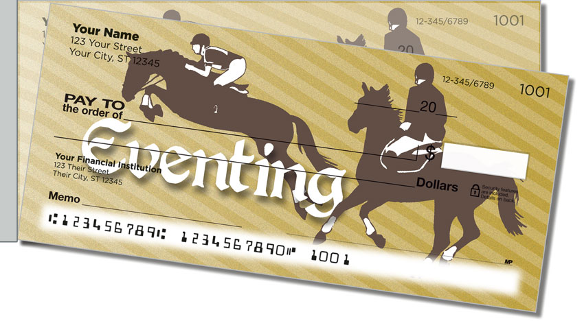 Equestrian Side Tear Personal Checks