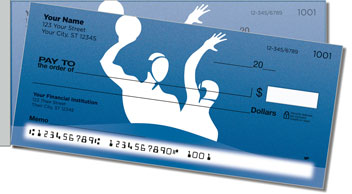 Water Polo Side Tear Personalized Checks
