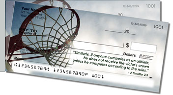 Sports Scripture Side Tear Personalized Checks