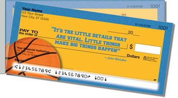 John Wooden Side Tear Theme Checks
