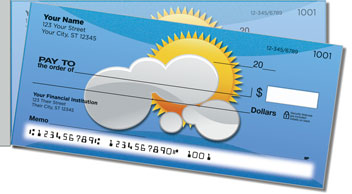 Weather Icon Side Tear Design Checks