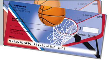 U.S. Basketball Side Tear Personalized Checks