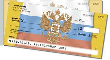 From Russia With Love Side Tear Personalized Checks